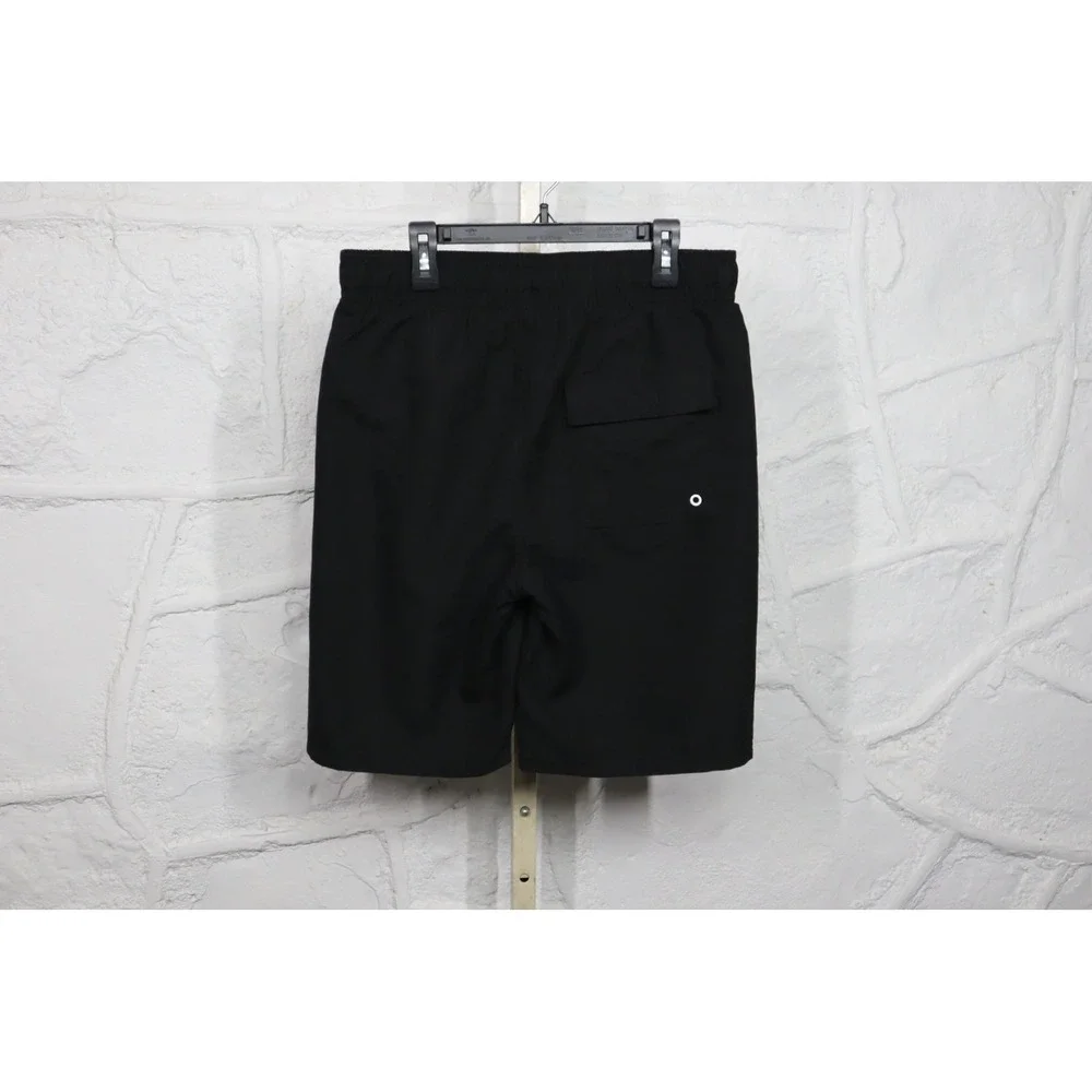 Calvin Klein Big Boys‎ Ombre Logo Swim Trunks - Black - Size L (14-16))